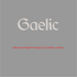 House of Uniforms Embroidery | Personal Names | Large Gaelic Branding