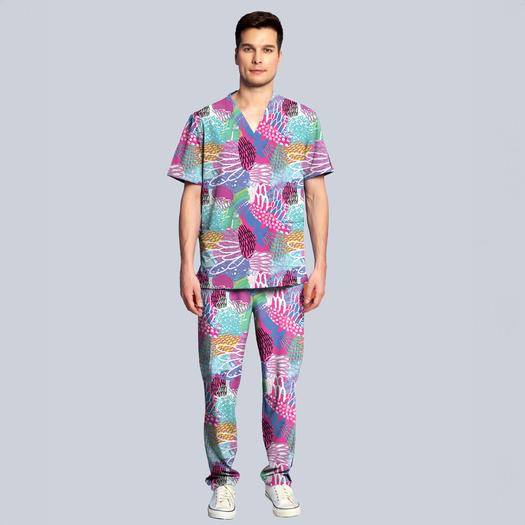 Scrubness The Scrubness Printed Scrub Pant | Adults Scrubs