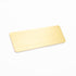 House of Uniforms The Aluminium Name Badge | Pin or Magnet Fitting Gold Branding