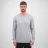 Goodmates The Basis Tee | Long Sleeve | Mens Grey Marle Shirts & Tops