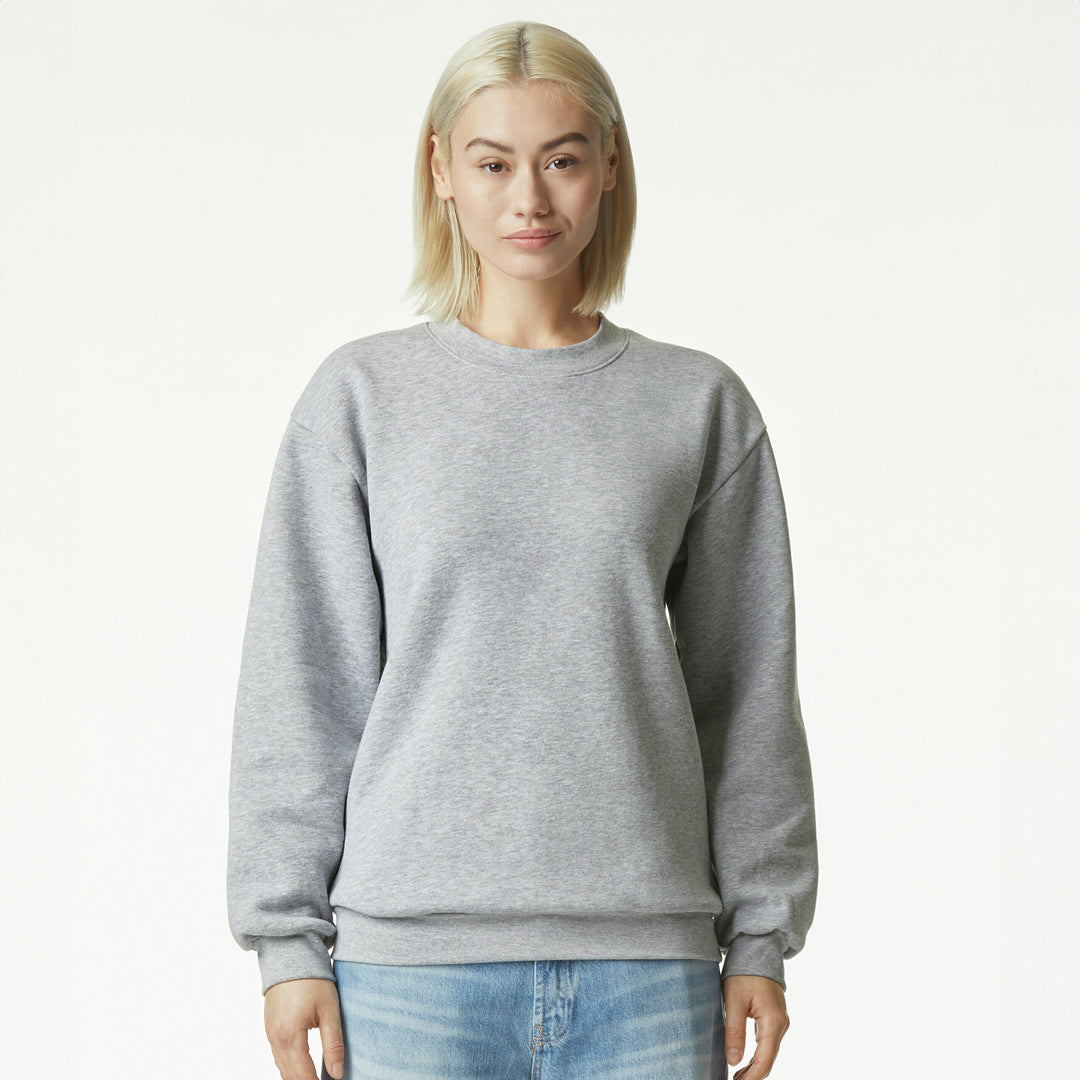 American Apparel The Reflex Jumper | Adults Grey Marle Shirts & Tops