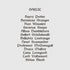 House of Uniforms Embroidery | Personal Names | Large Branding