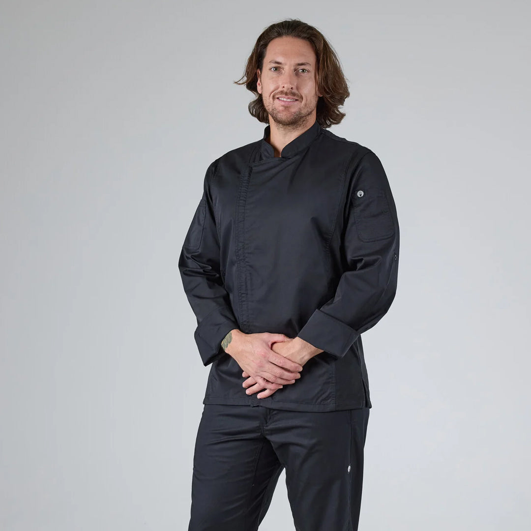 Chef Works The Hartford Chef Jacket | Mens Black Chef's Jackets