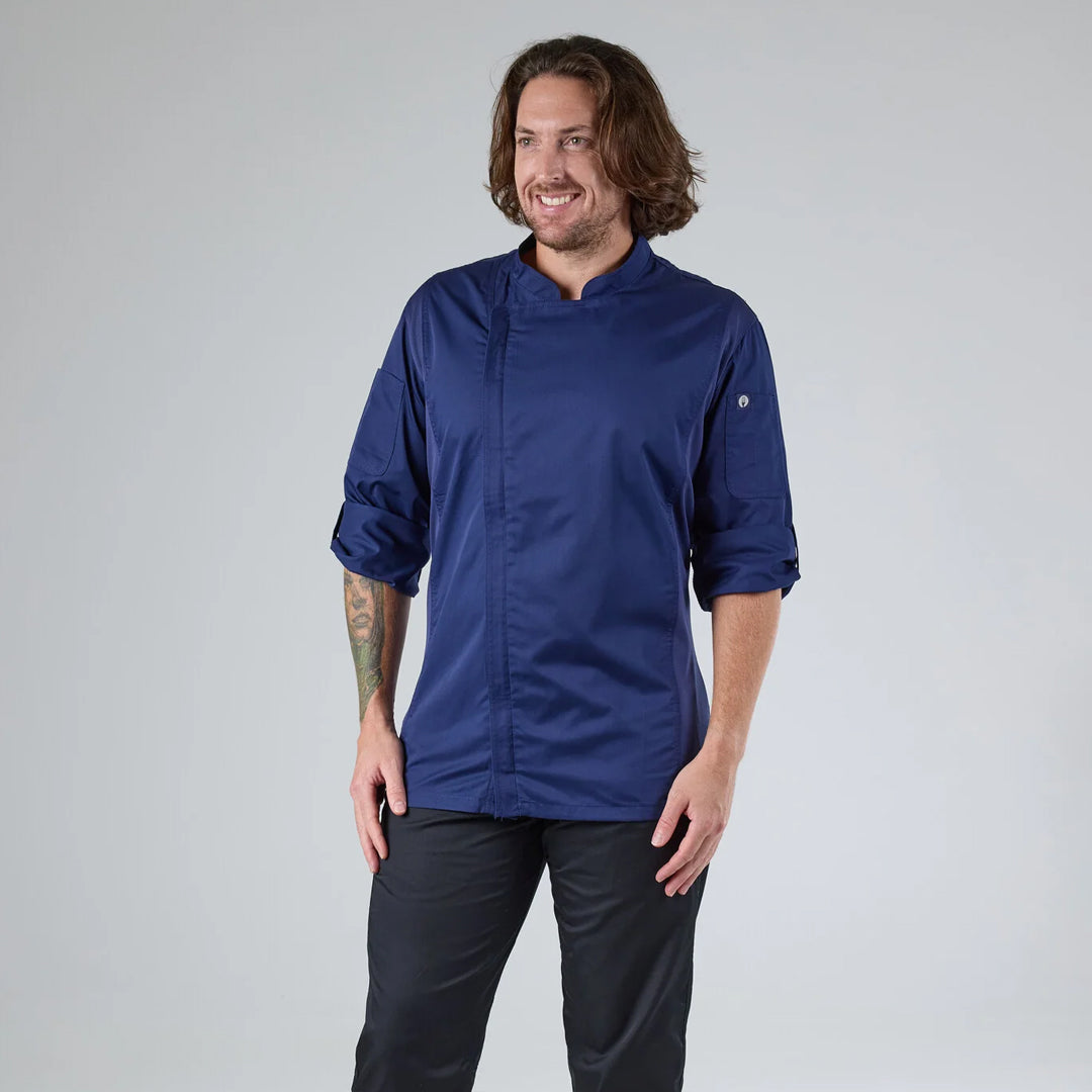 Chef Works The Hartford Chef Jacket | Mens Navy Chef's Jackets
