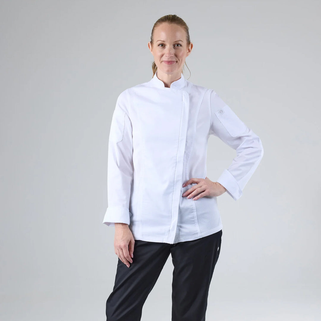 Chef Works The Hartford Chef Jacket | Womens White Chef's Jackets