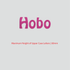 House of Uniforms Embroidery | Personal Names | Large House of Uniforms Hobo