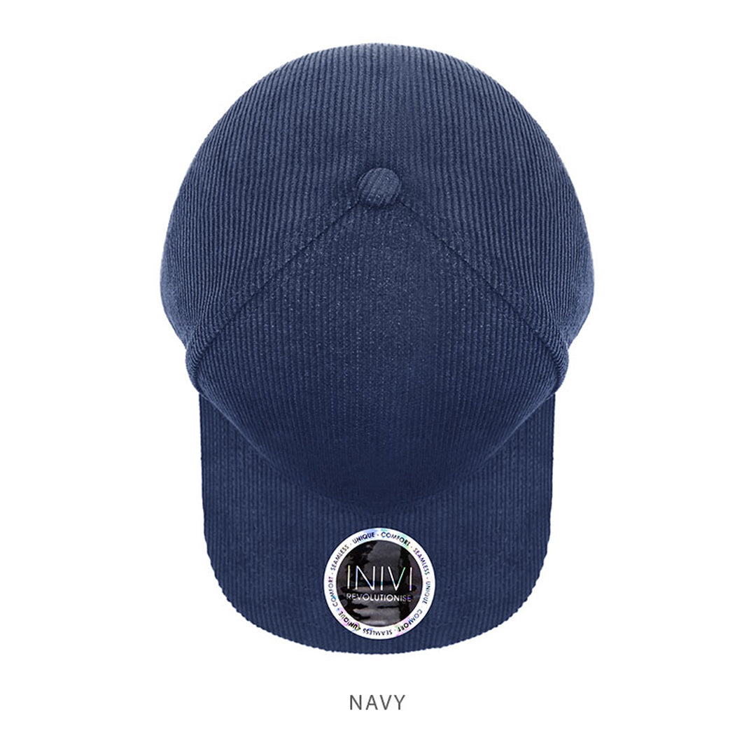 Inivi The Cotton Cord Cap | Adults Navy Hats