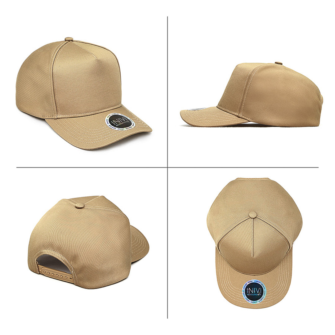 Inivi The Polyester Cotton Snap Back Cap | Adults Hats
