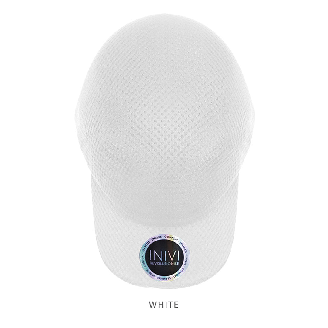 Inivi The Poly Mesh Cap | Adults White Hats