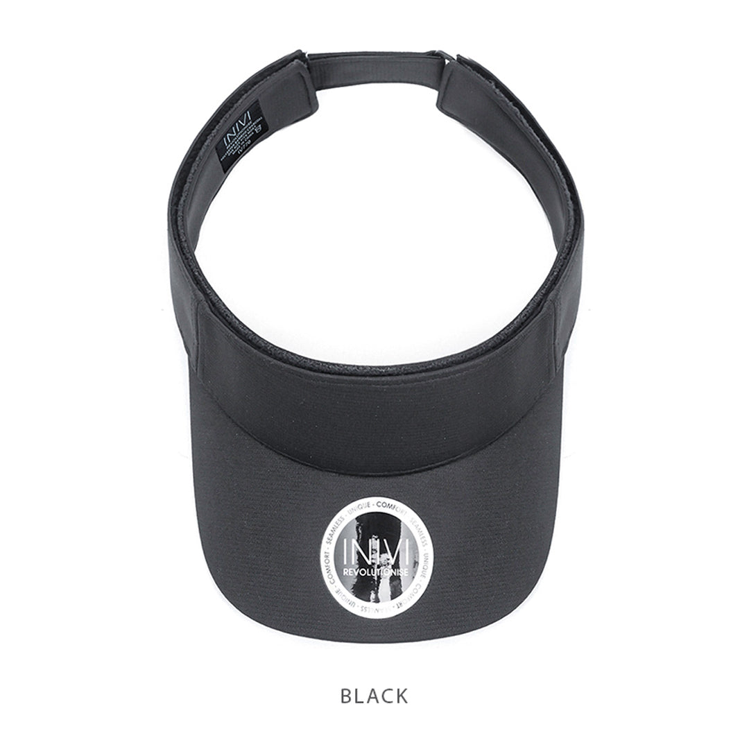 Inivi The Sun Visor | Adults Black Hats