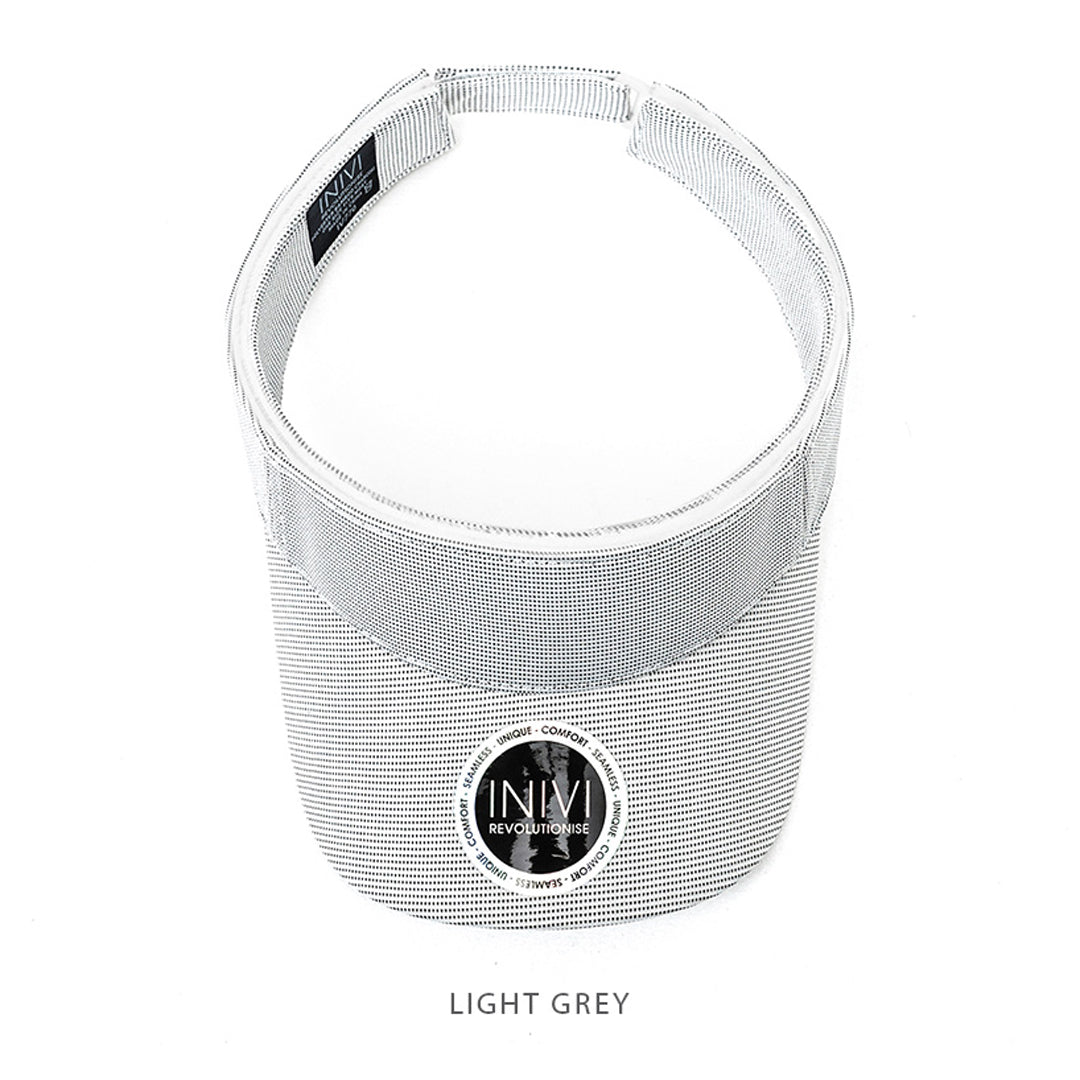 Inivi The Sun Visor | Adults Grey Hats