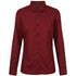 Identitee The Barrett Shirt | Ladies | Long Sleeve Red/Black Check Shirts & Tops