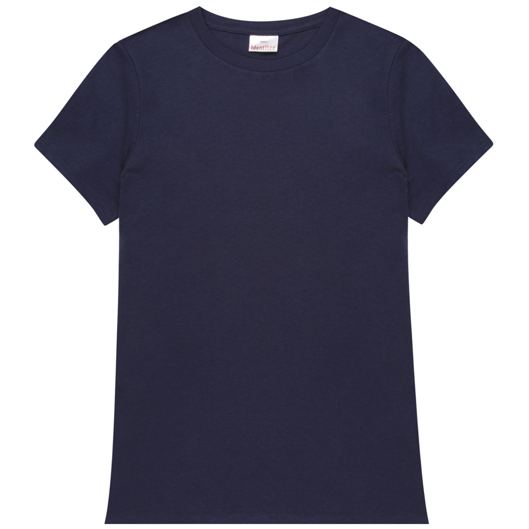 Identitee The Ella Tee | Ladies Navy Shirts & Tops