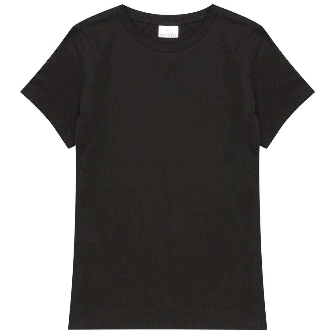 Identitee The Ella Tee | Ladies Black Shirts & Tops