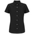 Identitee The Floyd Shirt | Ladies | Short Sleeve Black Shirts & Tops
