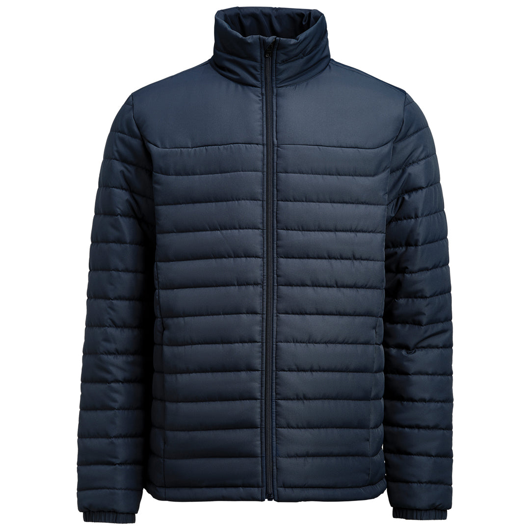 James Harvest The Arches Puffer Jacket | Mens Navy Coats & Jackets