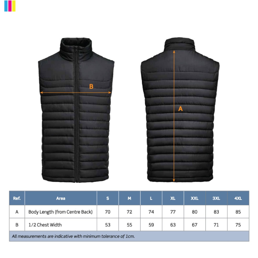 James Harvest The Arches Puffer Vest | Mens Coats & Jackets