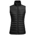James Harvest The Arches Puffer Vest | Womens Black Coats & Jackets