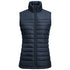 James Harvest The Arches Puffer Vest | Womens Navy Coats & Jackets