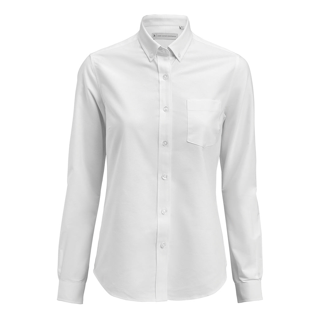 James Harvest The Allen Oxford Shirt | Womens White Shirts & Tops