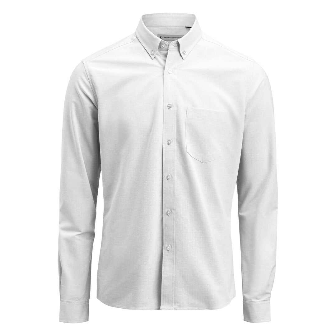 James Harvest The Allen Oxford Shirt | Mens White Shirts & Tops