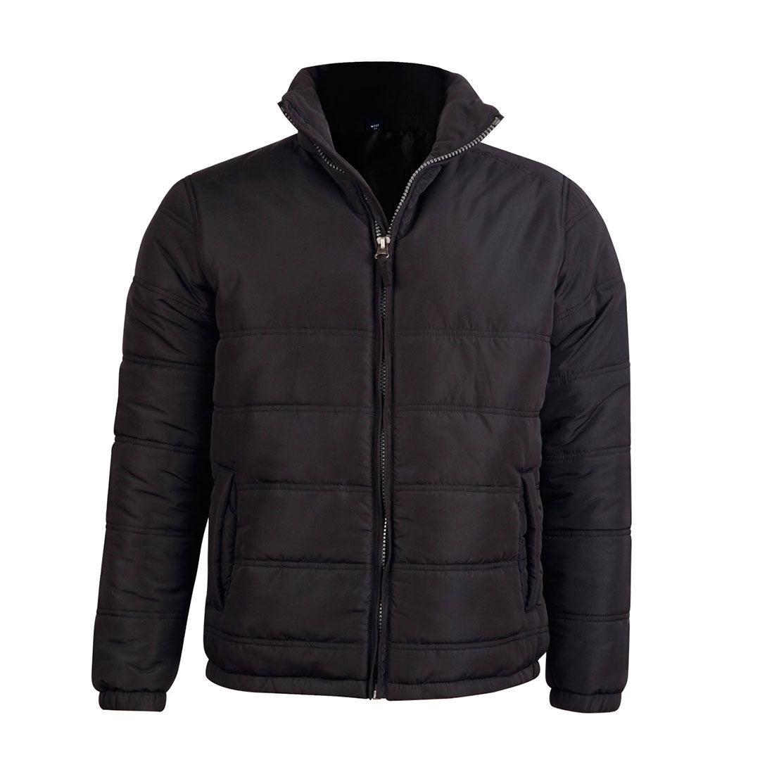 Winning Spirit The Everest Heavy Quilted Jacket | Adults Black Coats & Jackets