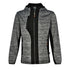 Winning Spirit The Laminated Functional Knit Hoodie | Adults Grey Marle/Black Outerwear
