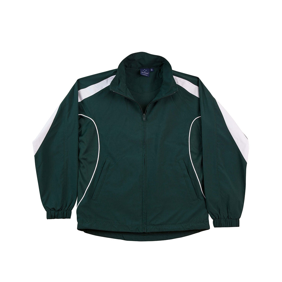 Winning Spirit The Legend Jacket | Kids Bottle/White Coats & Jackets
