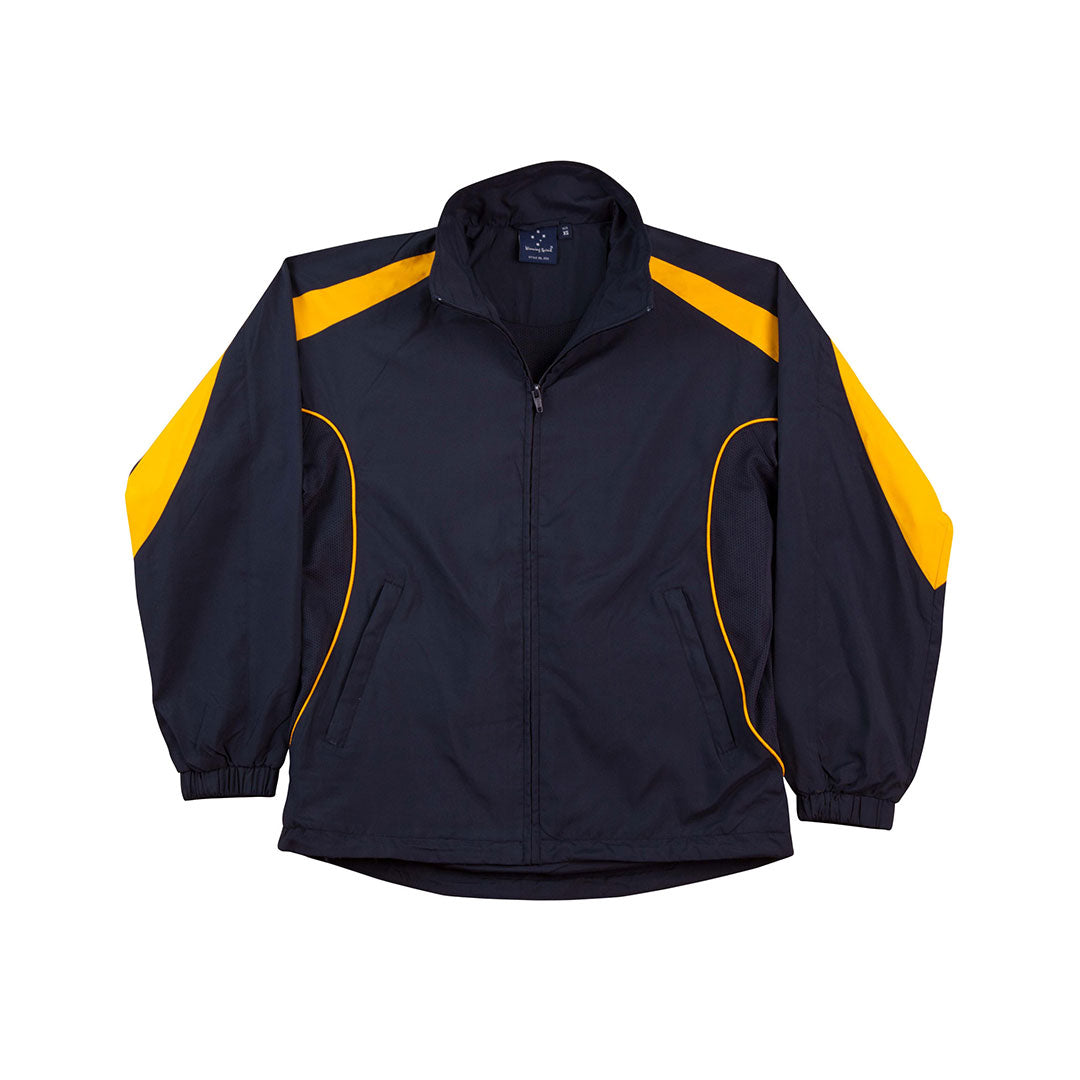 Winning Spirit The Legend Jacket | Kids Navy/Gold Coats & Jackets