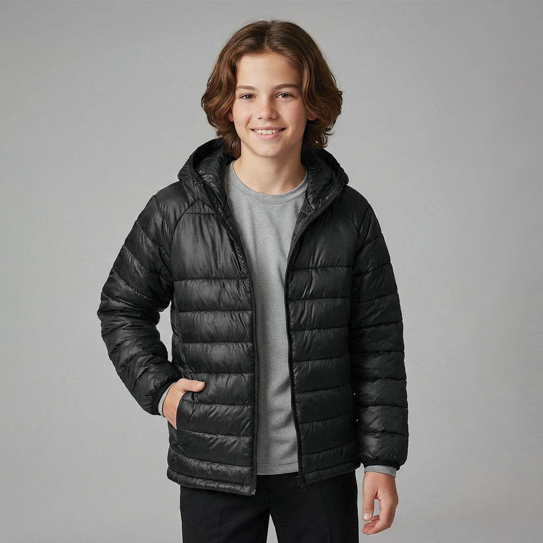 Winning Spirit The Lightweight Hooded Puffer Jacket | Kids Coats & Jackets