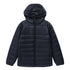Winning Spirit The Lightweight Hooded Puffer Jacket | Kids Black Coats & Jackets