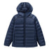 Winning Spirit The Lightweight Hooded Puffer Jacket | Adults Navy Coats & Jackets