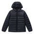 Winning Spirit The Lightweight Hooded Puffer Jacket | Adults Black Coats & Jackets