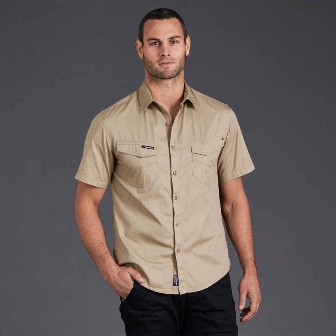 KingGee The Tradie Shirt | Mens | Short Sleeve Shirts & Tops