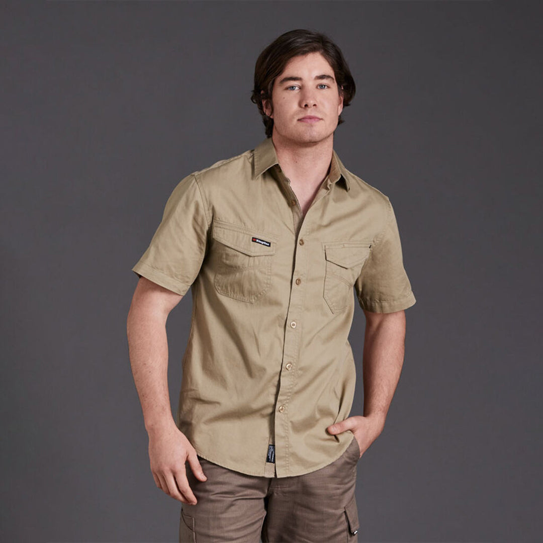 KingGee The Work Cool 2 Shirt | Mens | Short Sleeve Shirts & Tops