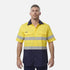 KingGee The Work Cool 2 Spliced Reflective Shirt | Adults | Short Sleeve Work Safety Protective Gear