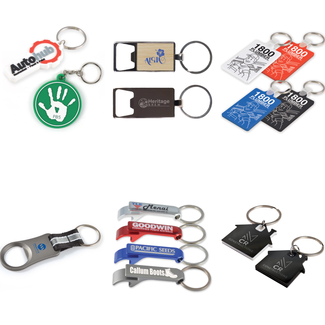 Logo Line Key Rings | Custom Printed Promotional Products