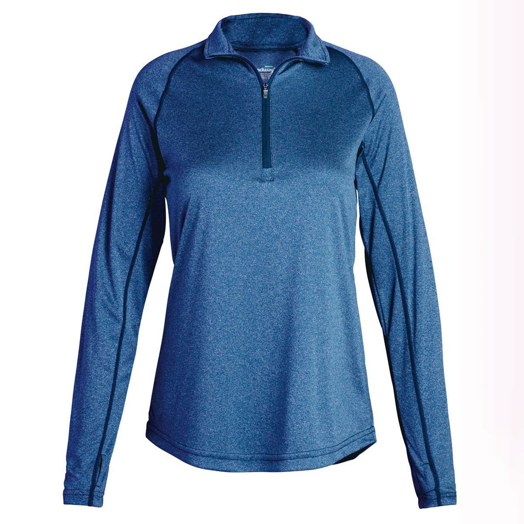 Identitee The Apex Base Layer | Ladies Mid Heather Blue Outerwear