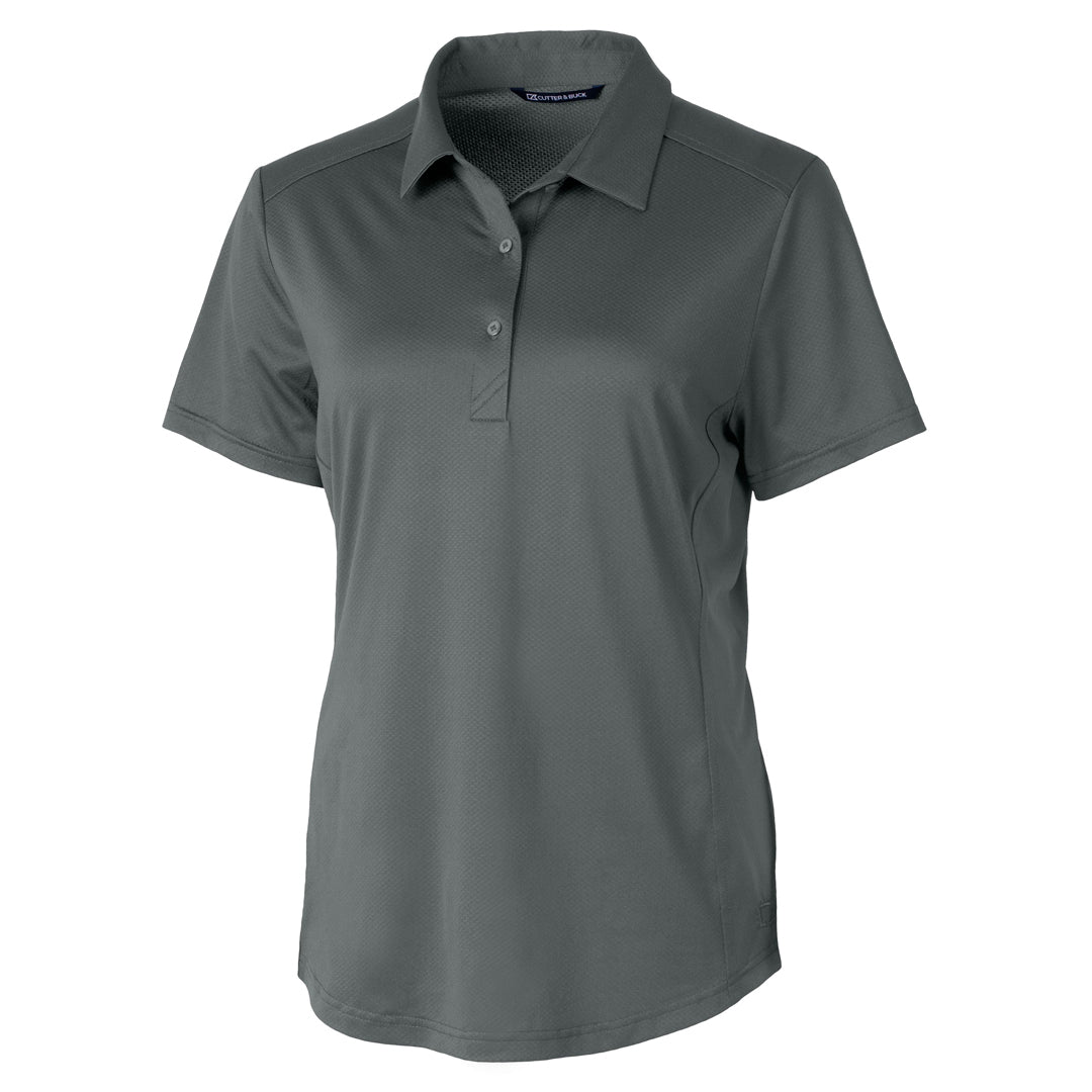 Cutter and Buck The Prospect Polo | Ladies Grey Shirts & Tops