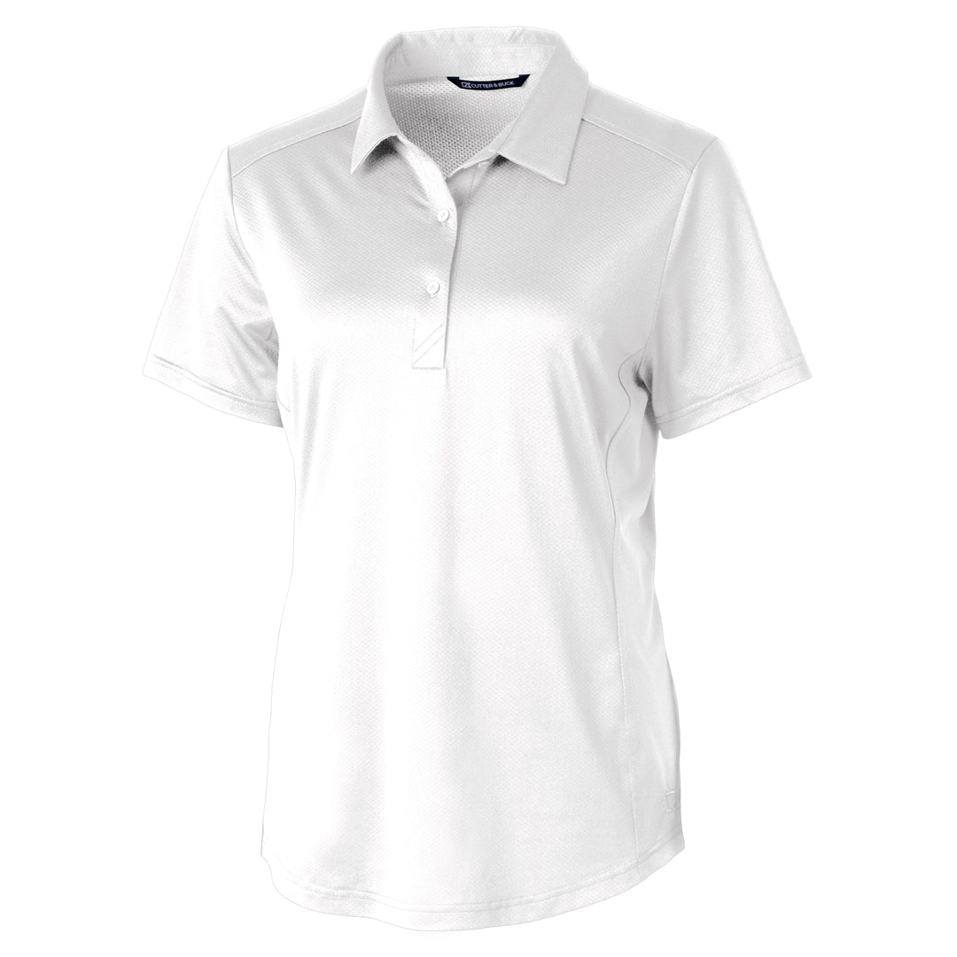 Cutter and Buck The Prospect Polo | Ladies White Shirts & Tops