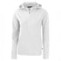 Cutter and Buck The Daybreak Half Zip Hoodie | Ladies White Shirts & Tops