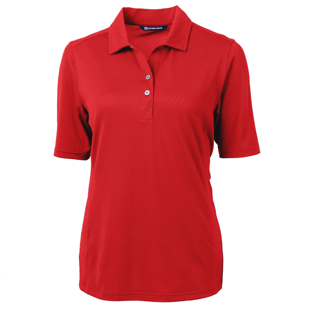 Cutter and Buck The Virtue Polo | Ladies Red Shirts & Tops