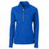 Cutter and Buck The Adapt Half Zip Top | Ladies Tour Blue Shirts & Tops