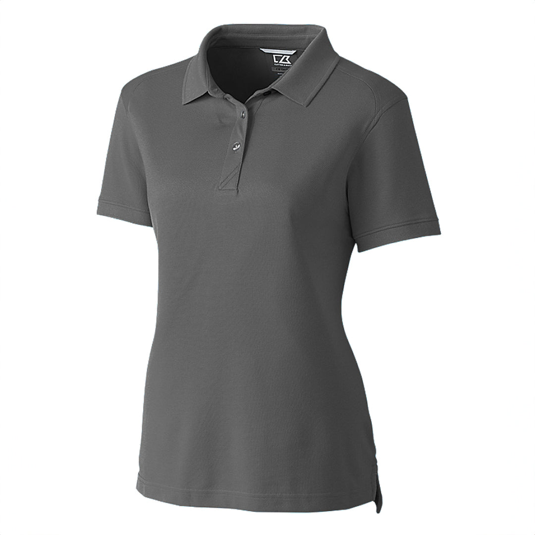 Cutter and Buck The Advantage Polo | Ladies Grey Shirts & Tops