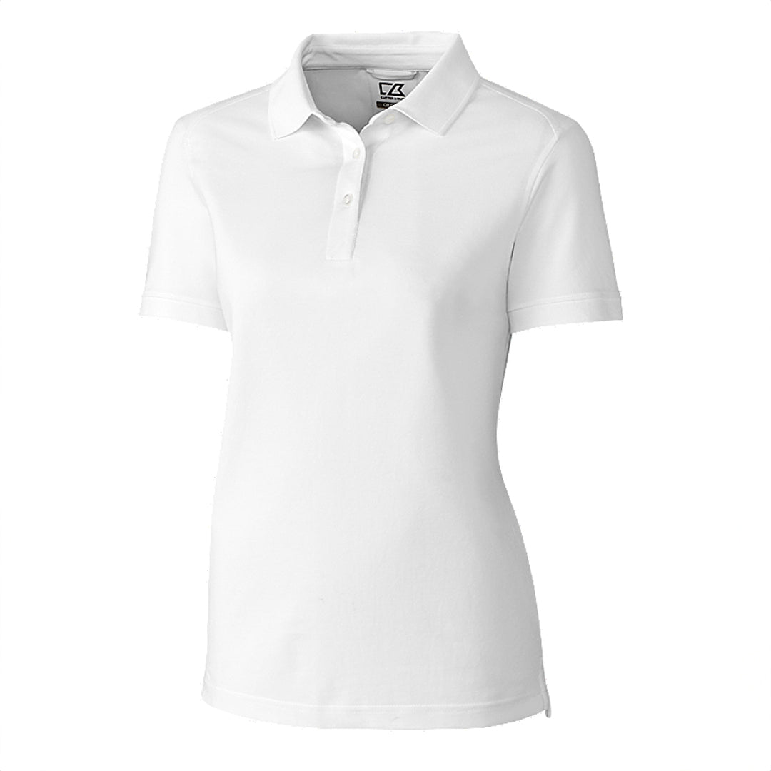 Cutter and Buck The Advantage Polo | Ladies White Shirts & Tops
