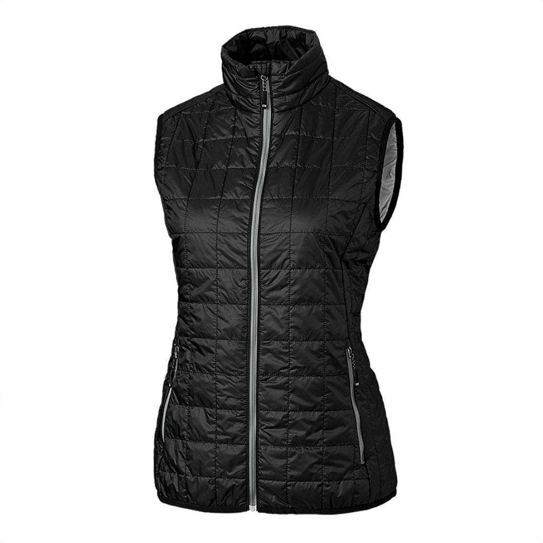 Cutter and Buck The Rainier Vest | Ladies Black Outerwear