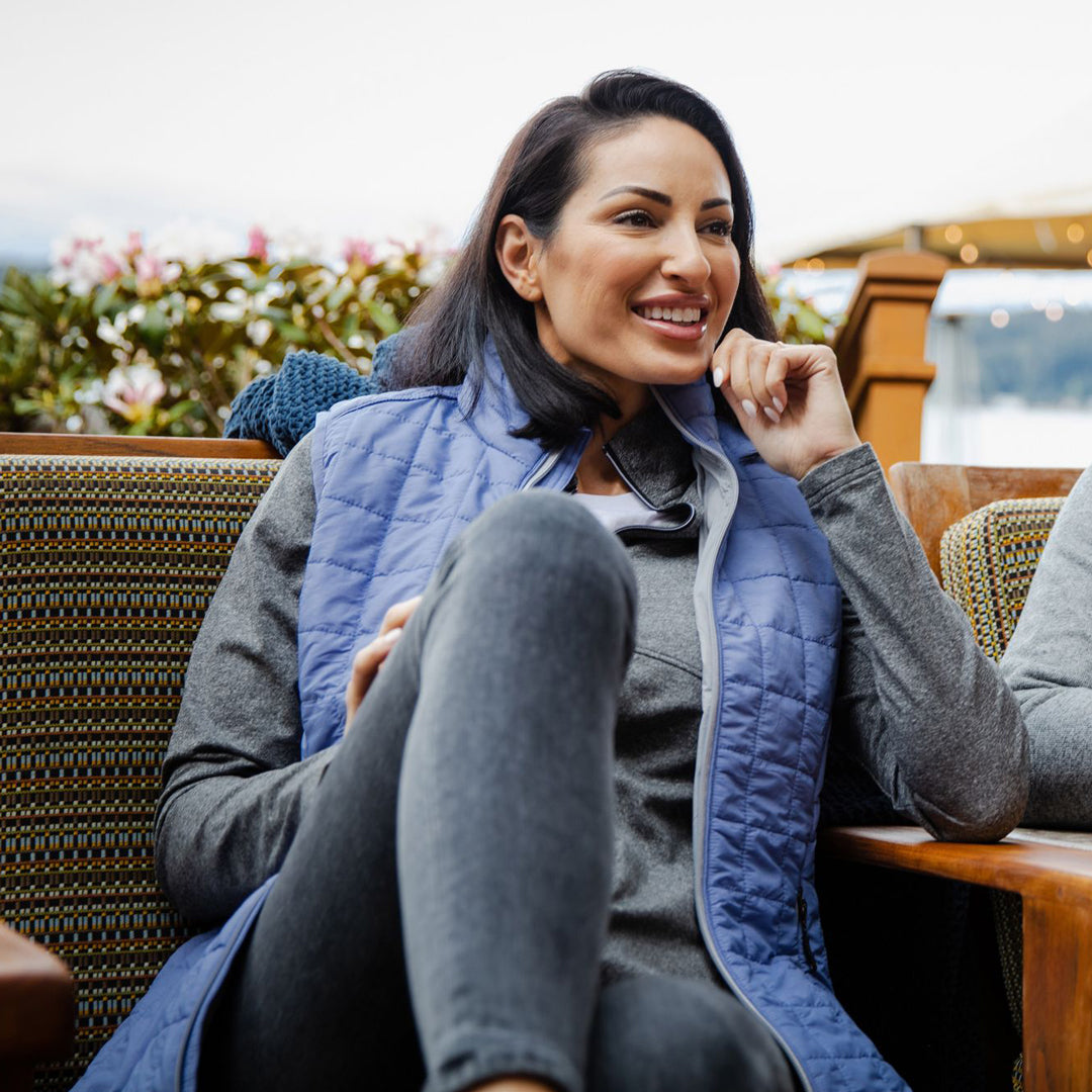Cutter and Buck The Rainier Vest | Ladies Outerwear