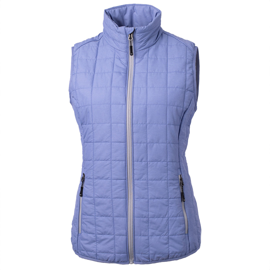 Cutter and Buck The Rainier Vest | Ladies Hyacinth Outerwear
