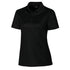 Cutter and Buck The Spin Dye Polo | Ladies Black Shirts & Tops