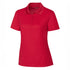 Cutter and Buck The Spin Dye Polo | Ladies Red Shirts & Tops